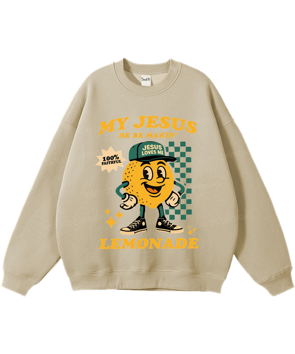 Life Gave Me Some Lemons Double Sided Christian Sweatshirt