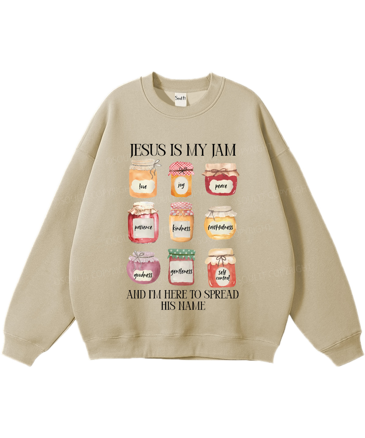 Jesus Is My Jam Christian Sweatshirt