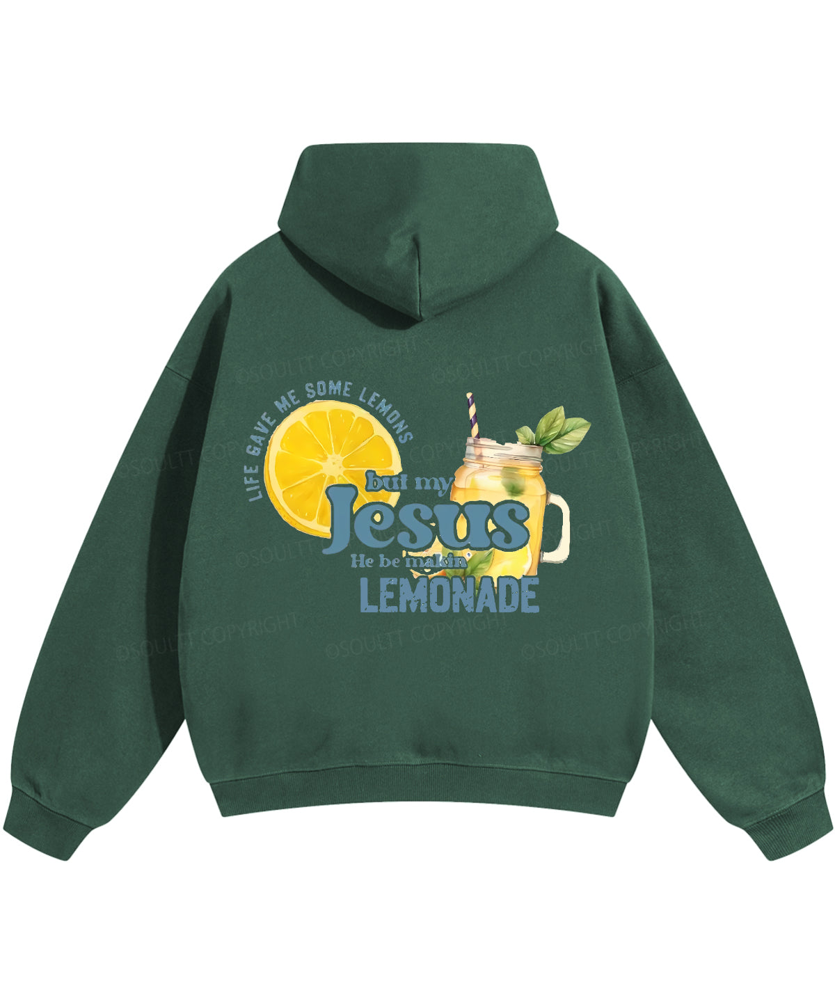 Life Gave Me Some Lemons Double Sided Christian Hoodie