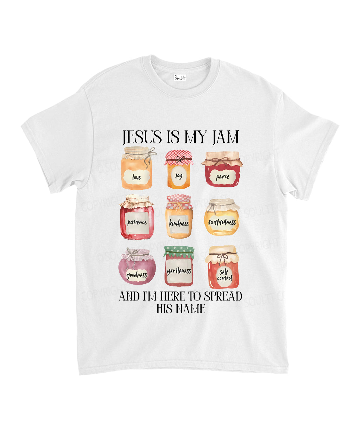 Jesus Is My Jam Unisex Cotton Christian T-Shirt