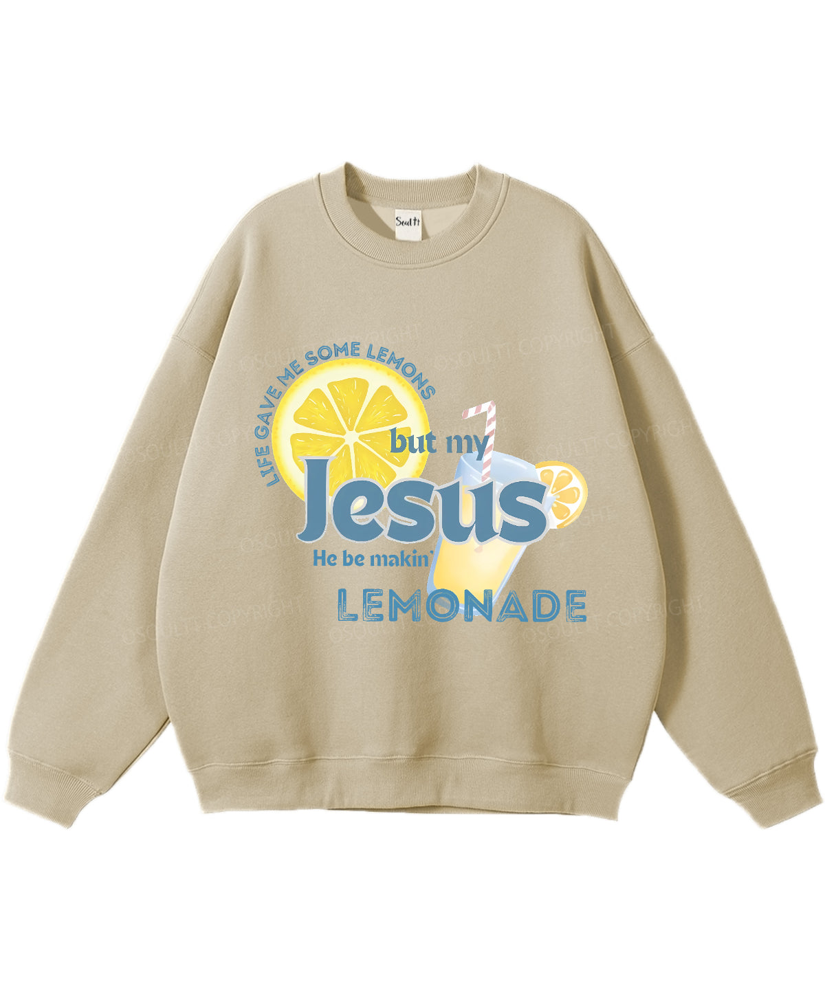 Life Gave Me Some Lemons Christian Sweatshirt