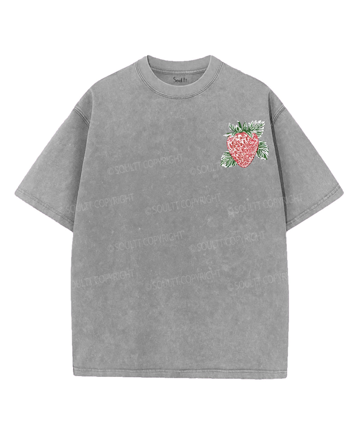 Fruit Of The Spirit Double Sided Unisex Washed Christian T-shirt