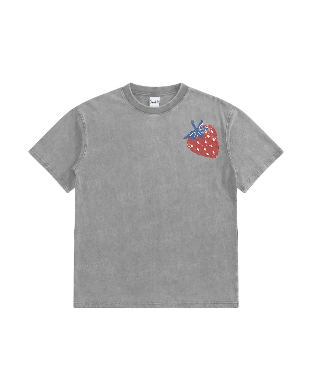Kids Fruit Of The Spirit Double Sided Washed Christian T-shirt