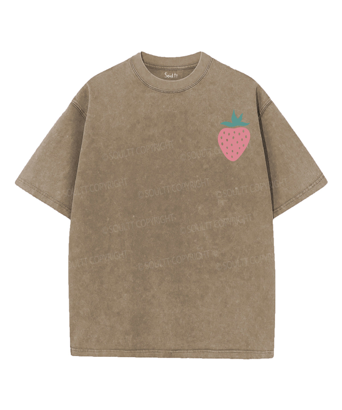 Fruit Of The Spirit Double Sided Unisex Washed Christian T-shirt