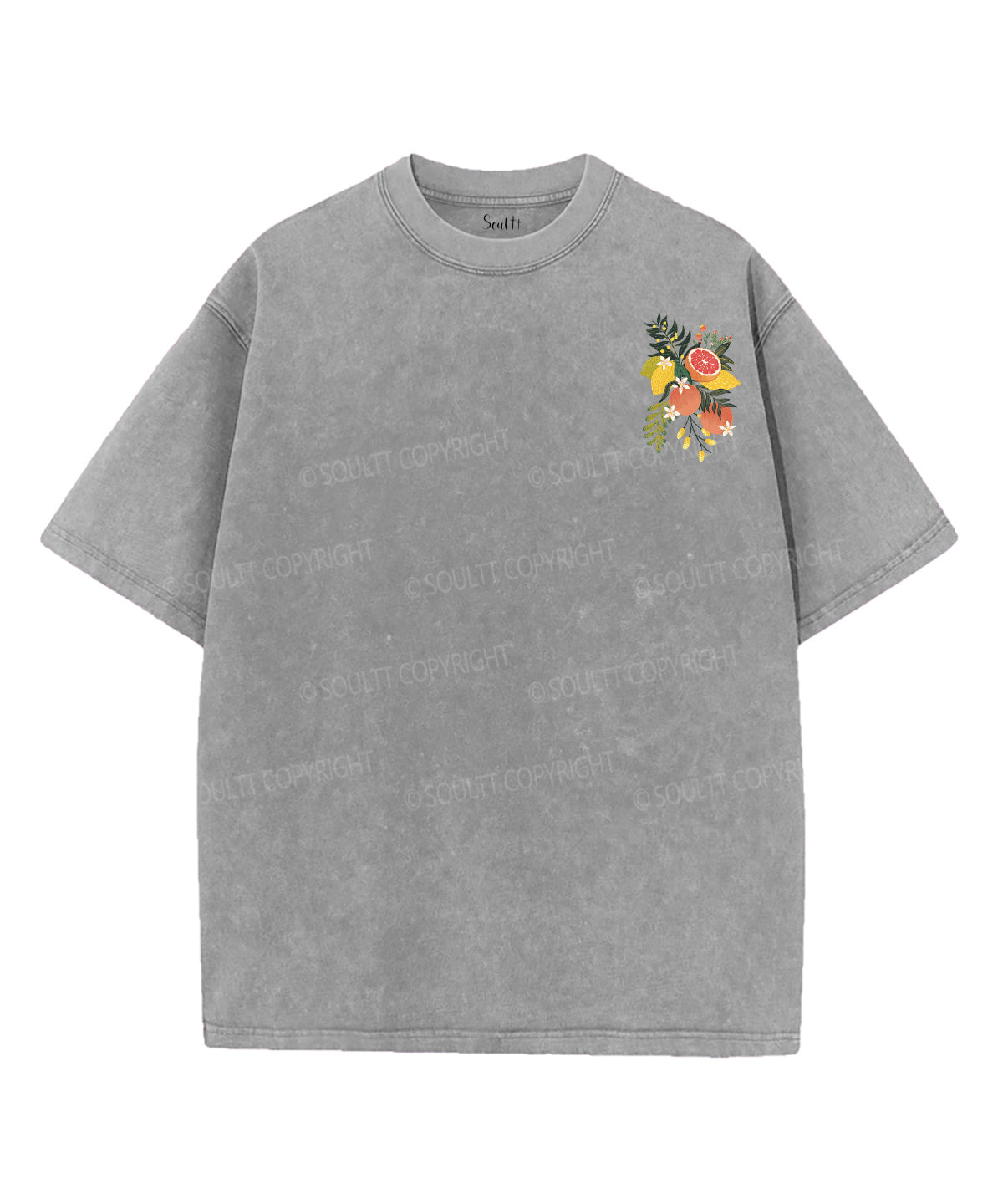 The Fruit Of The Spirit Double Sided Unisex Washed Christian T-shirt