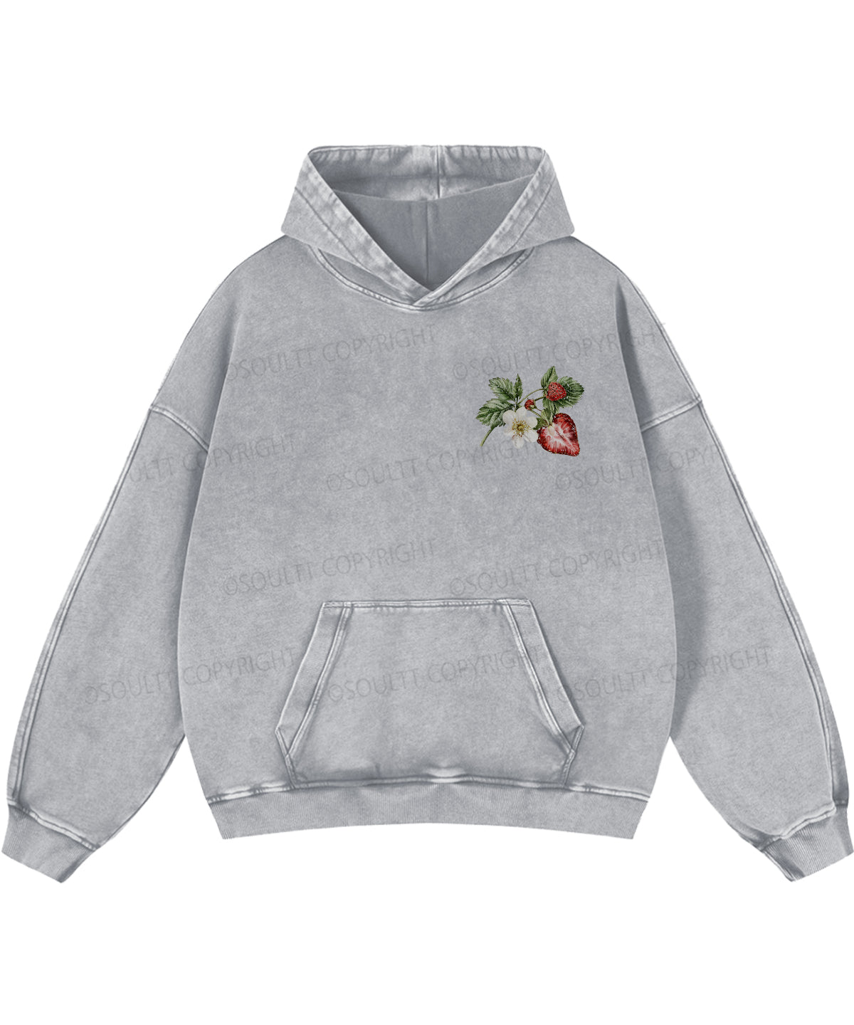 Daughter Of God Double Sided Washed Christian Hoodie
