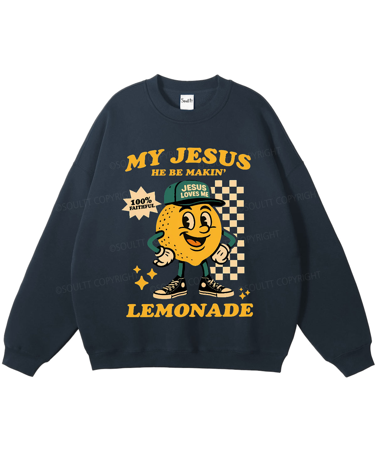 Life Gave Me Some Lemons Double Sided Christian Sweatshirt