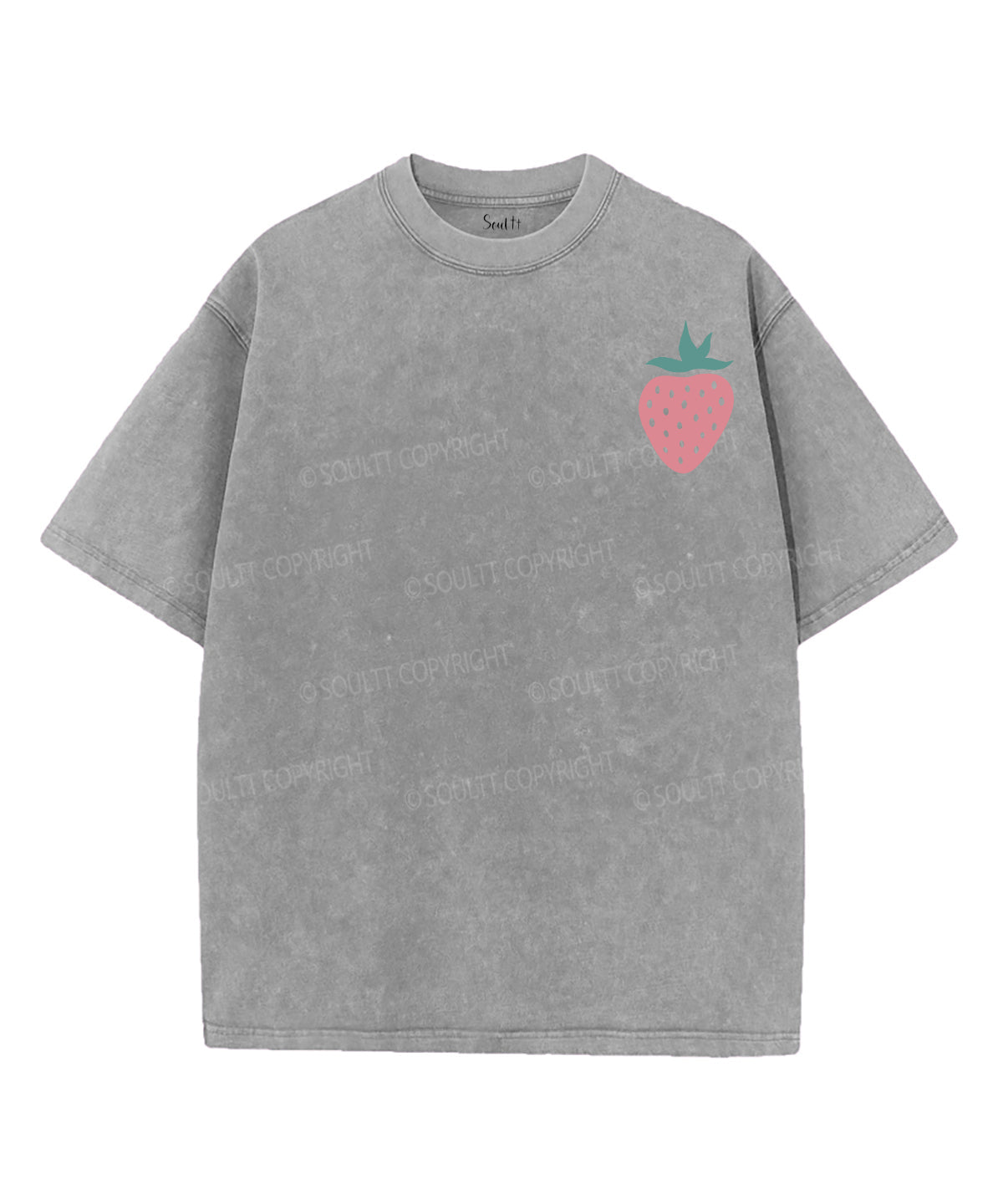 Fruit Of The Spirit Double Sided Unisex Washed Christian T-shirt