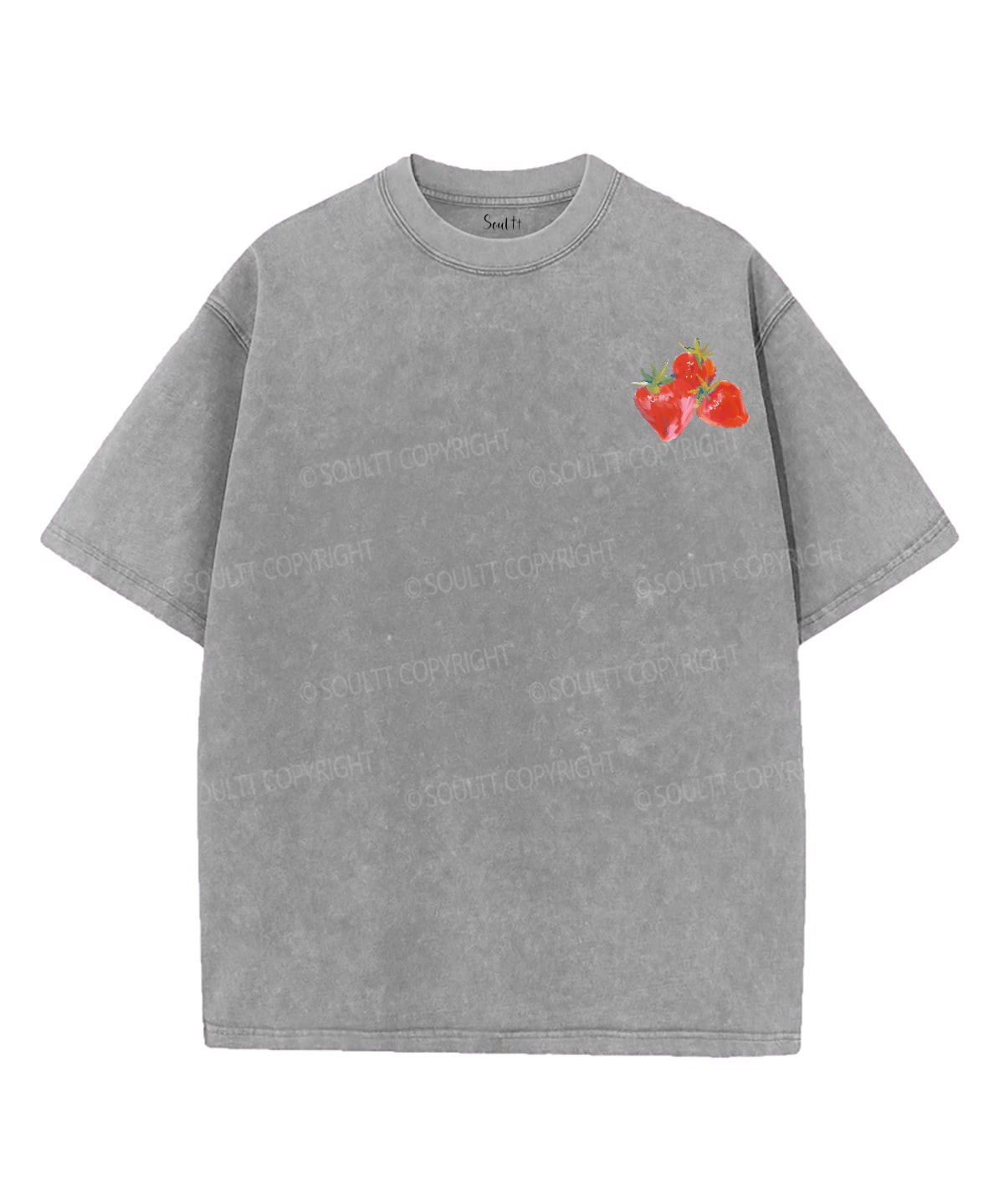 Fruit Of The Spirit Double Sided Unisex Washed Christian T-shirt