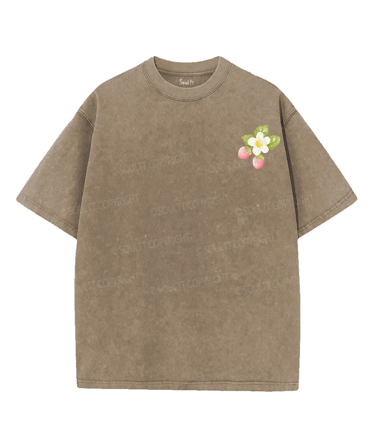 Fruit Of The Spirit Double Sided Unisex Washed Christian T-shirt