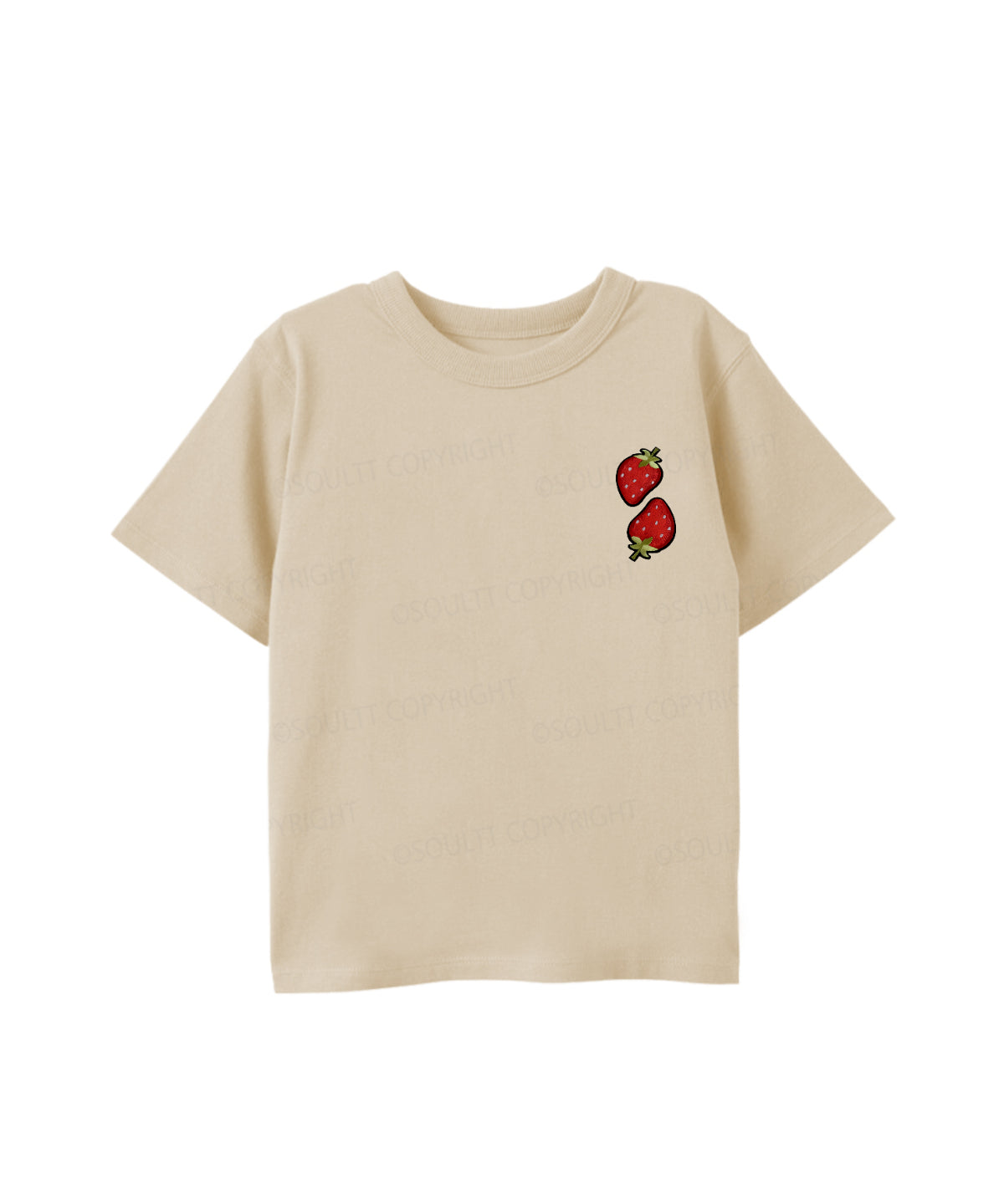 Kids Fruit Of The Spirit Double Sided Cotton Christian T-shirt