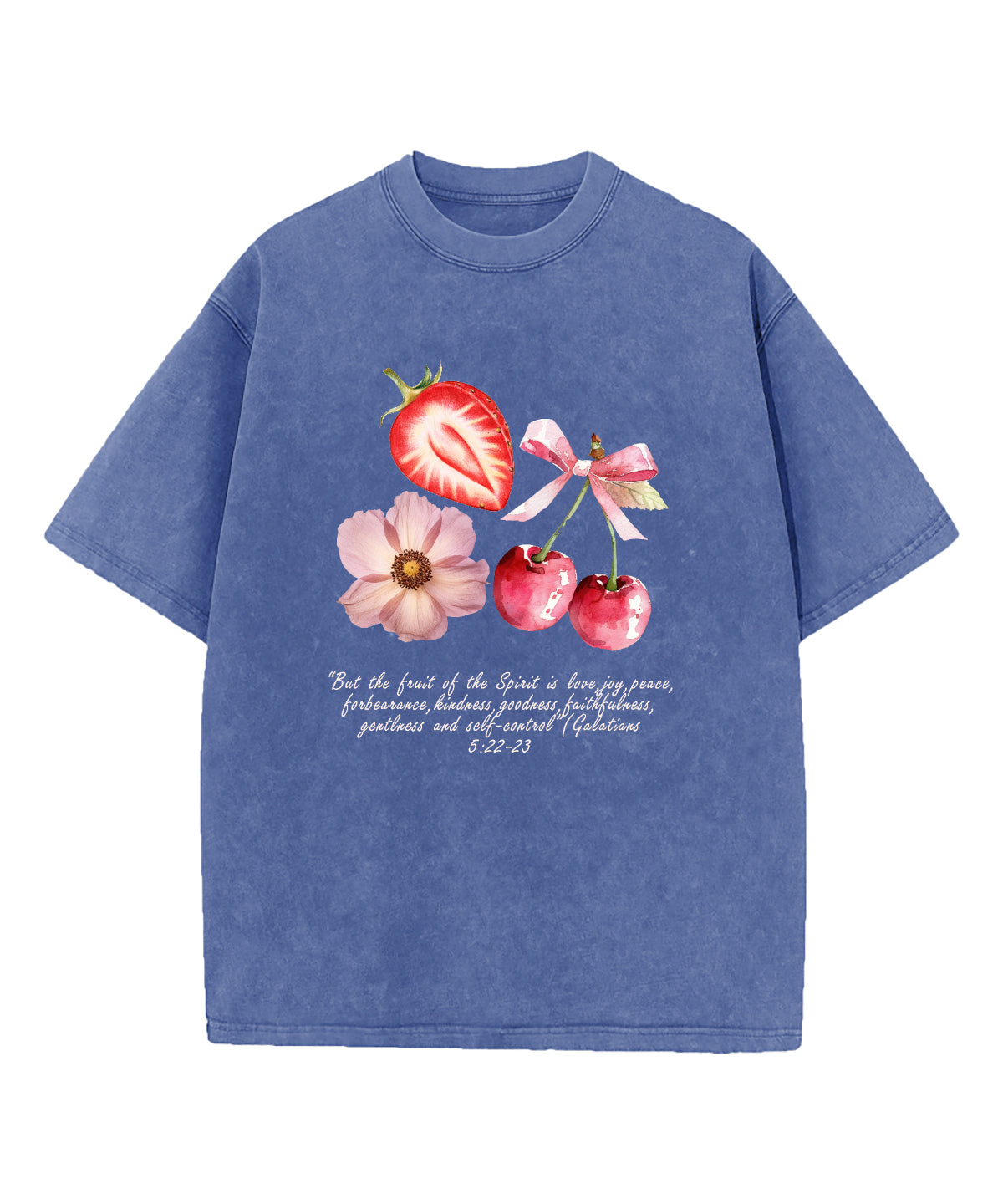 The Fruit Of The Spirit Washed Christian T-shirt