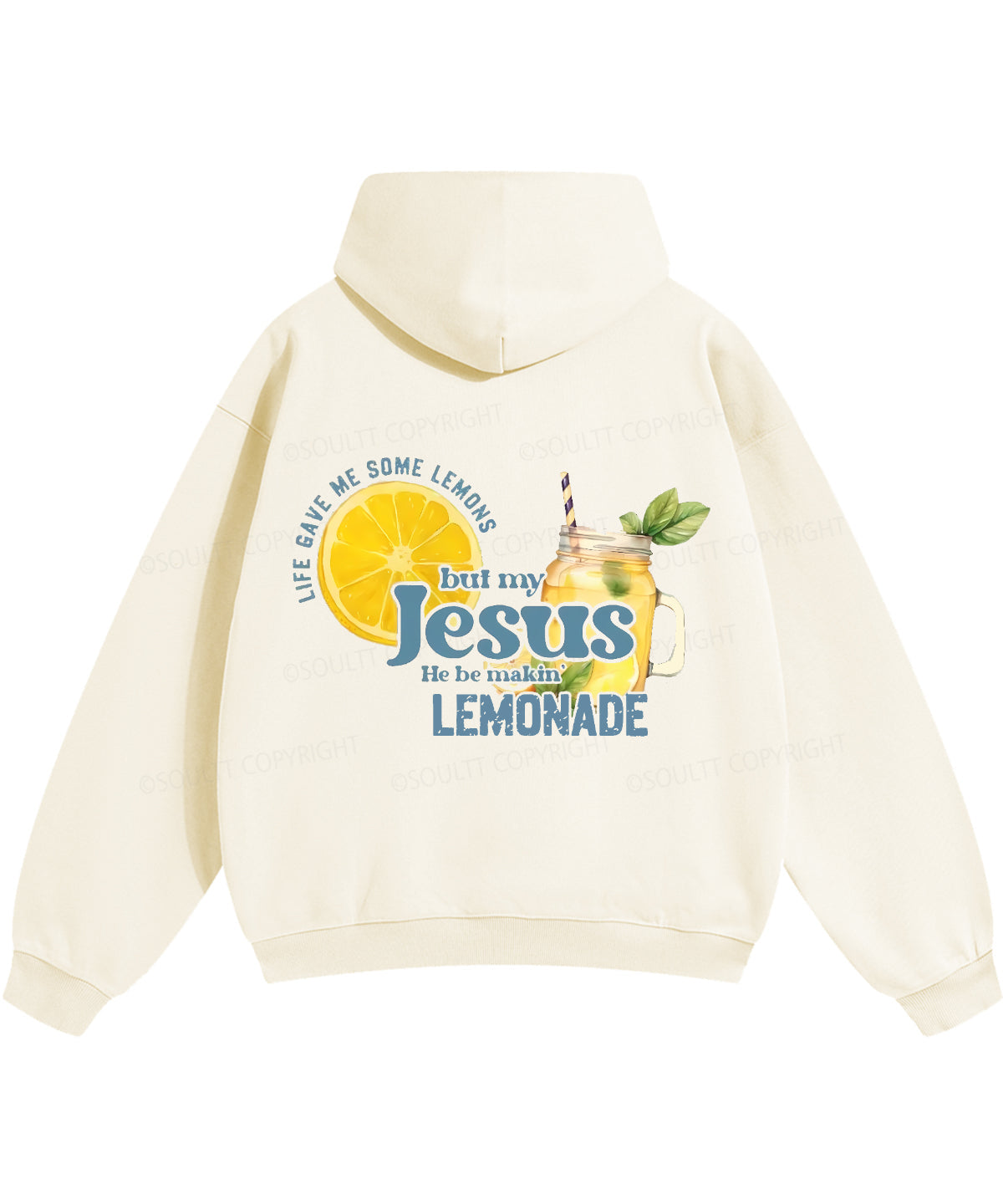 Life Gave Me Some Lemons Double Sided Christian Hoodie
