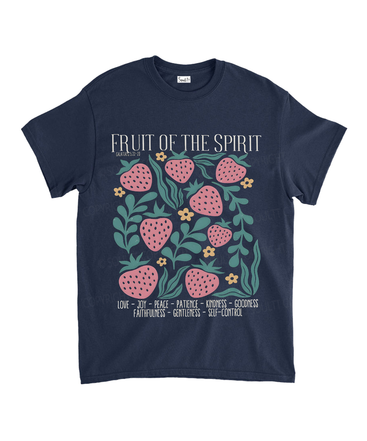 Fruit of the Spirit Unisex Cotton Christian T-Shirt