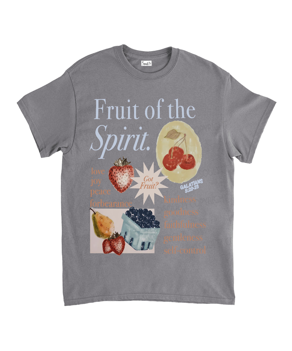 Fruit Of The Spirit Unisex Cotton Christian T-Shirt