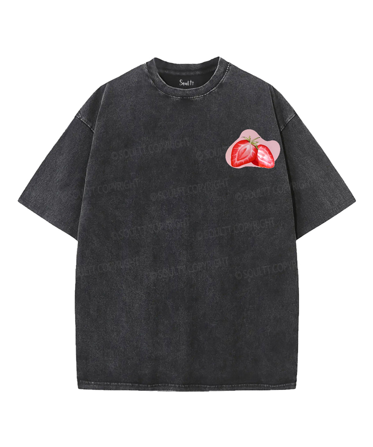 Fruit Of The Spirit Double Sided Unisex Washed Christian T-shirt
