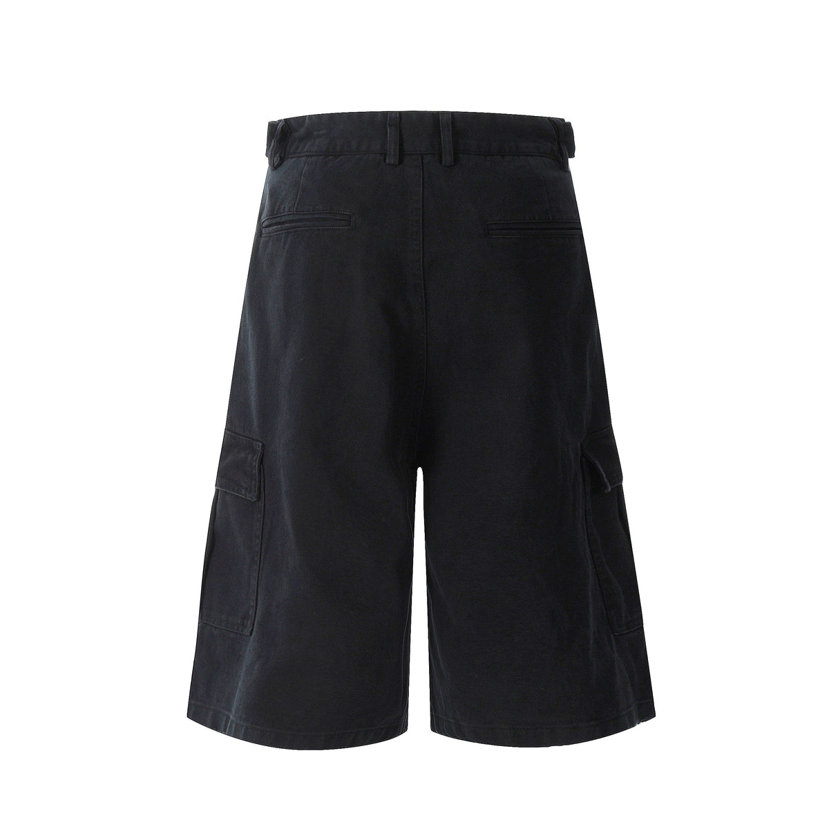Adjustable Waist Cargo Shorts