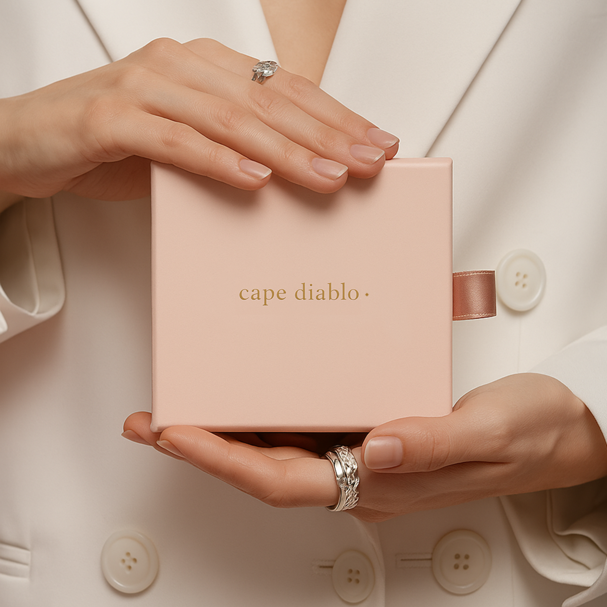 Golden Demure Stretch Apple Watch Strap