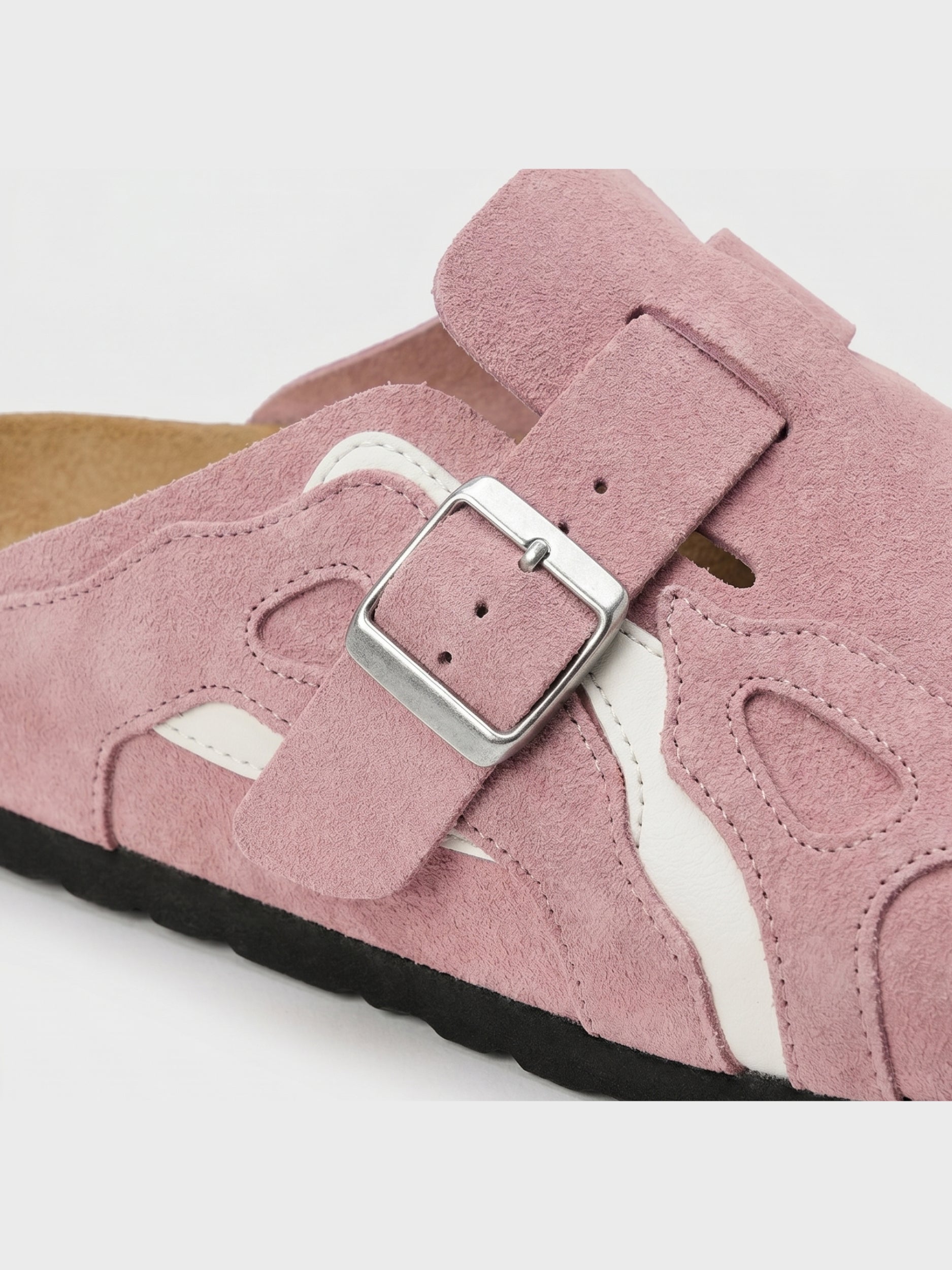 Wavey Clogs - Dusty Pink