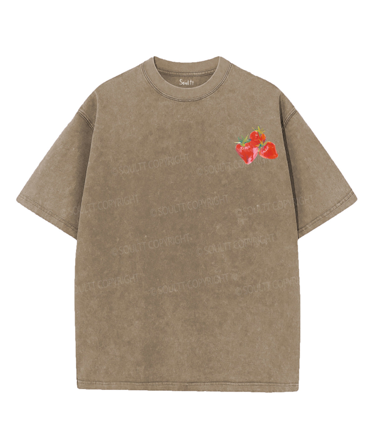 Fruit Of The Spirit Double Sided Unisex Washed Christian T-shirt