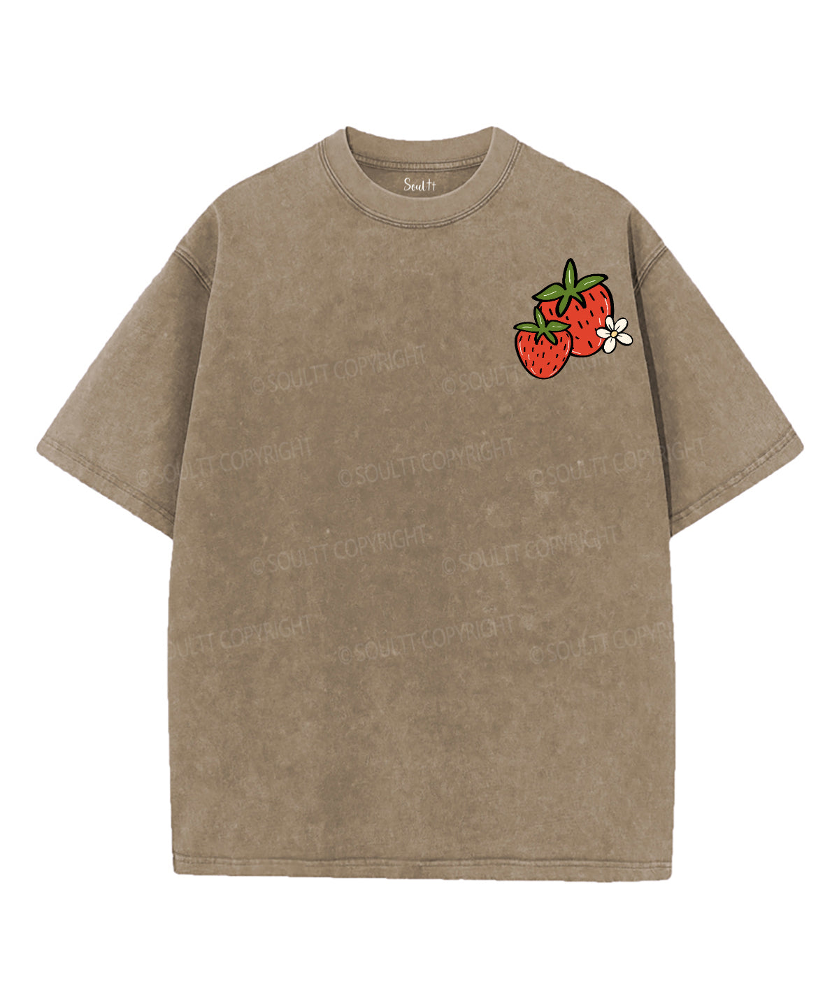 By Their Fruit Double Sided Unisex Washed Christian T-shirt