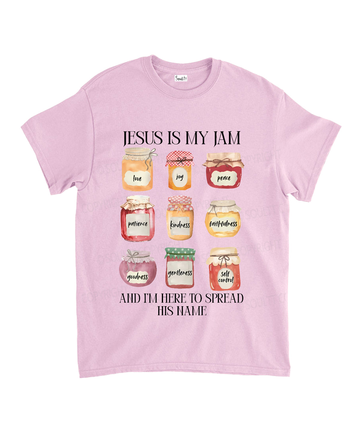 Jesus Is My Jam Unisex Cotton Christian T-Shirt