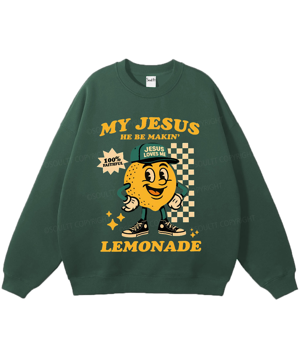 Life Gave Me Some Lemons Double Sided Christian Sweatshirt
