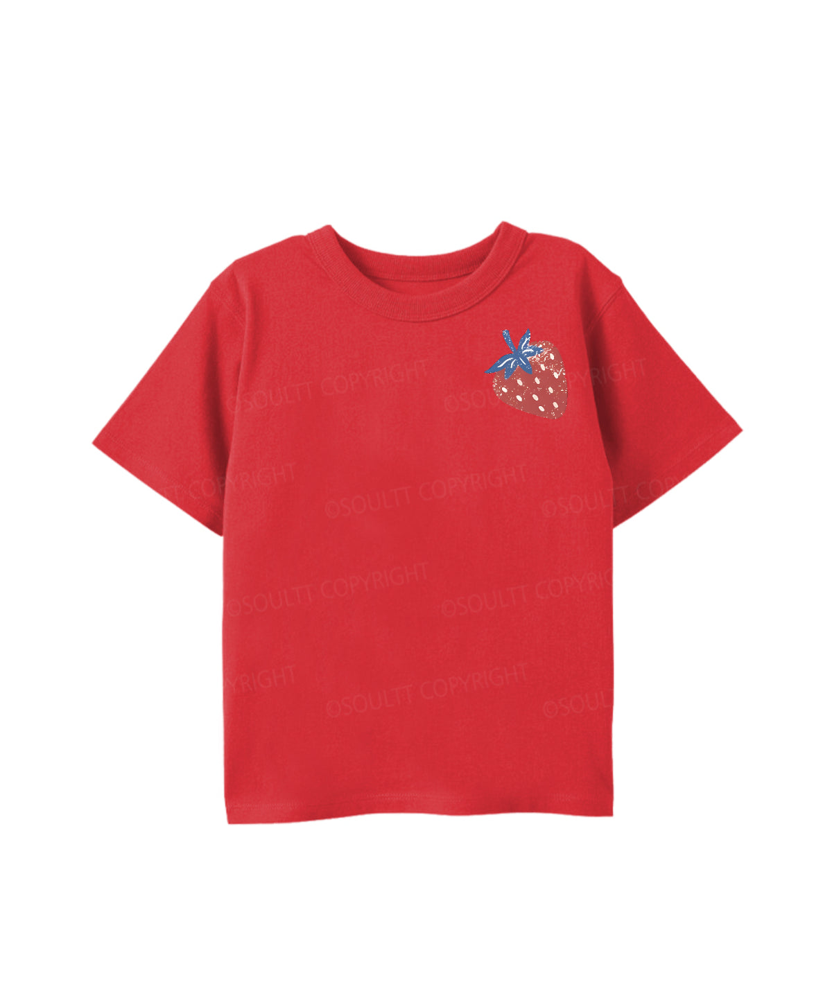 Kids Fruit Of The Spirit Double Sided Cotton Christian T-shirt