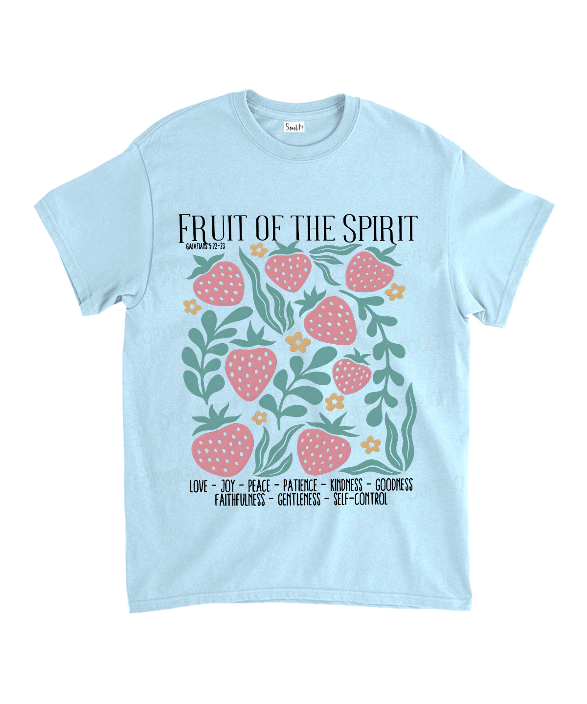 Fruit of the Spirit Unisex Cotton Christian T-Shirt