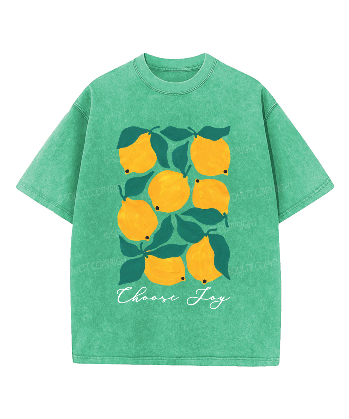 Choose Joy Washed Christian T-shirt