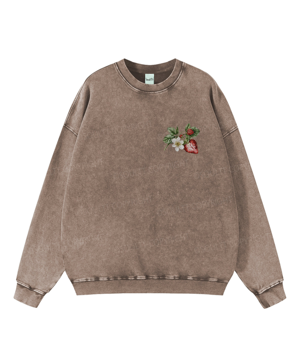 Daughter Of God Double Sided Washed Christian Sweatshirt