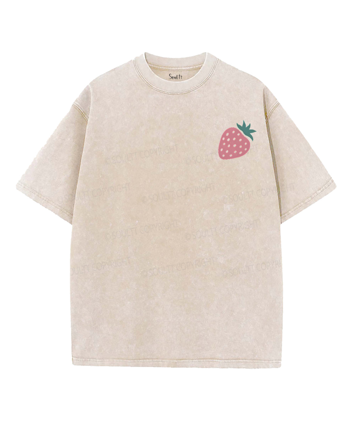 Fruit Of The Spirit Double Sided Unisex Washed Christian T-shirt