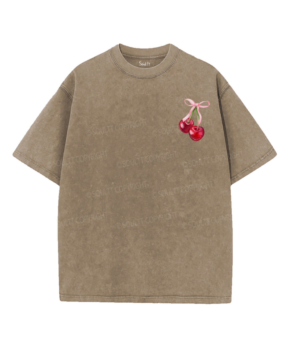Fruit Of The Spirit Double Sided Washed Christian T-shirt