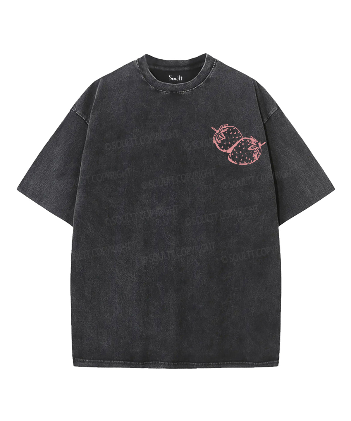 Fruit Of The Spirit Double Sided Unisex Washed Christian T-shirt
