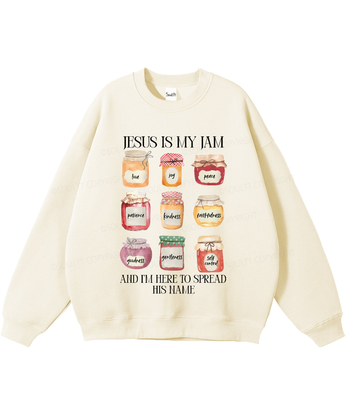 Jesus Is My Jam Christian Sweatshirt