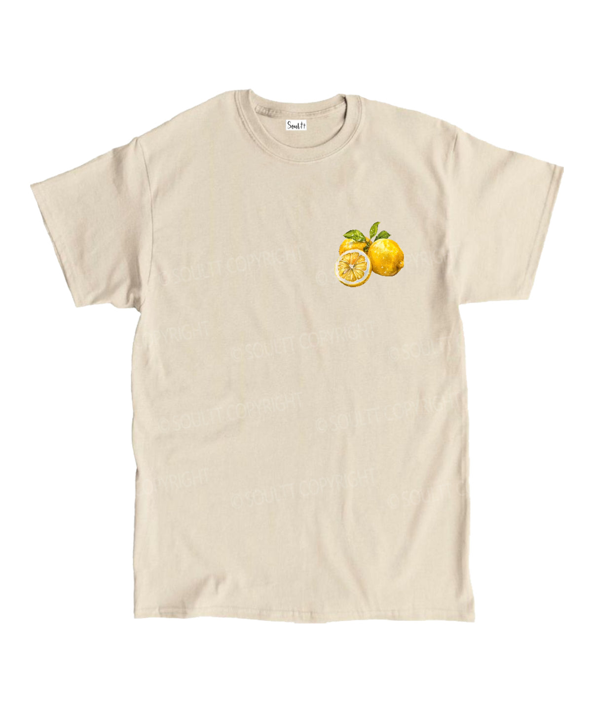 God Turns Lemons Double Sided Unisex Cotton Christian T-Shirt