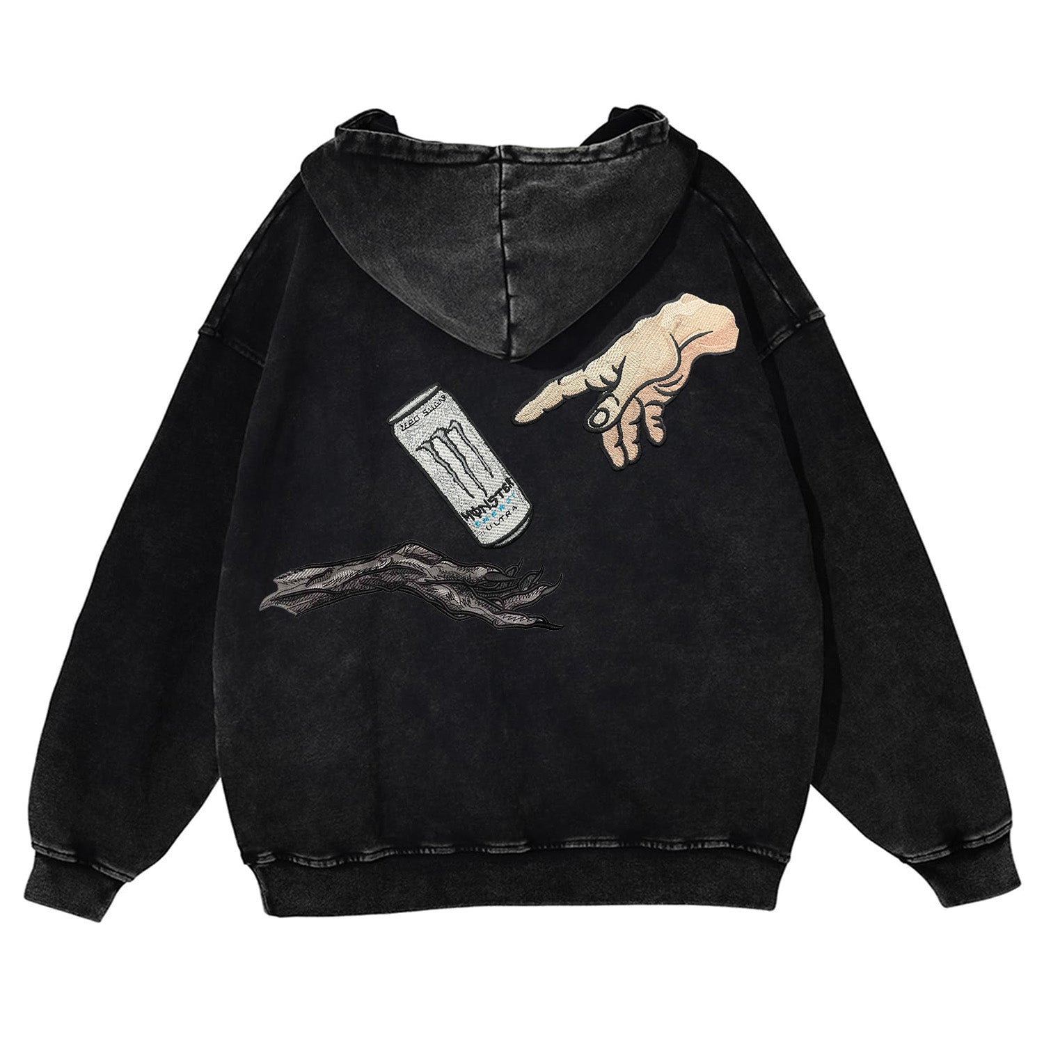 Holy Pump  Washed Hoodie