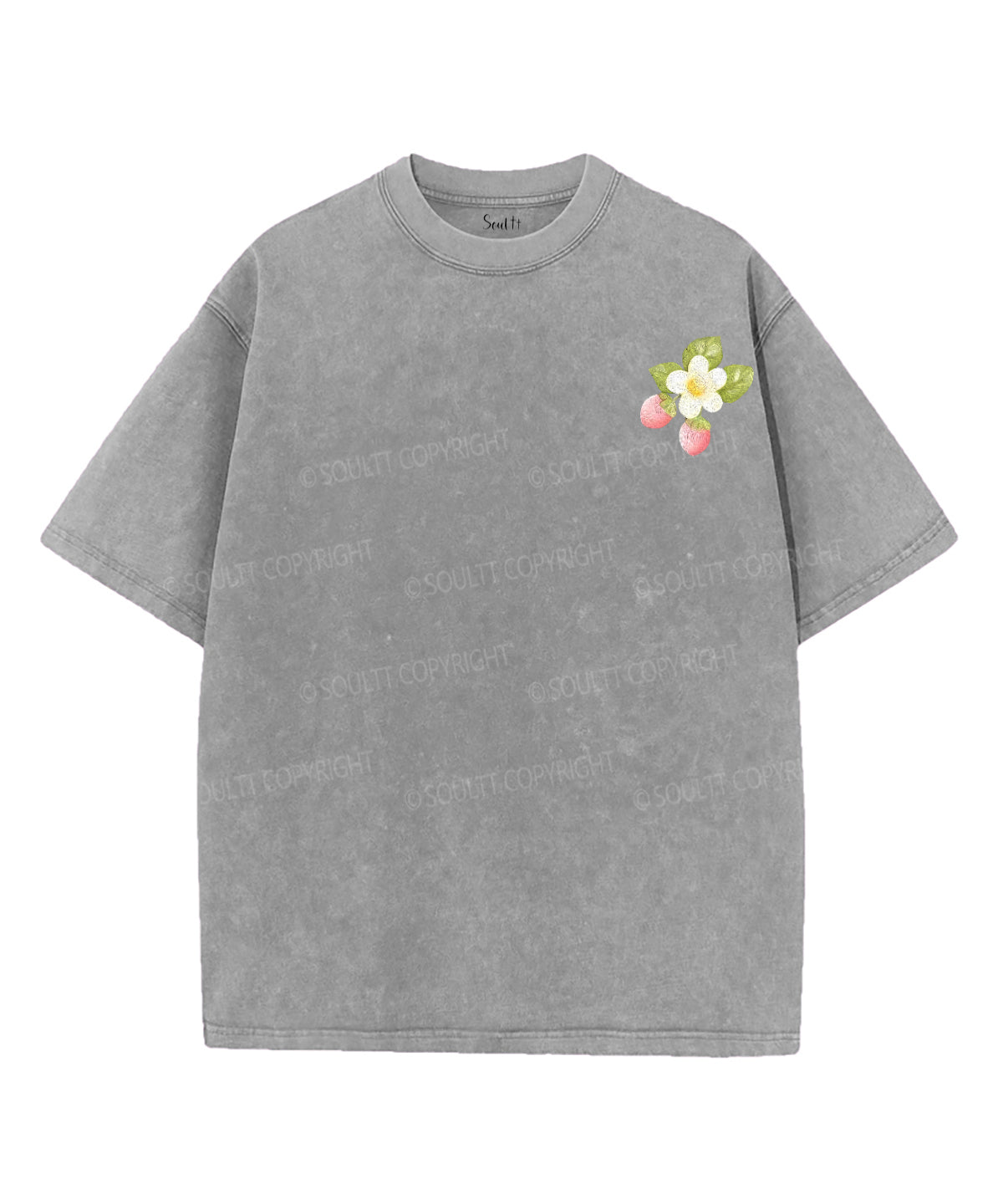Fruit Of The Spirit Double Sided Unisex Washed Christian T-shirt