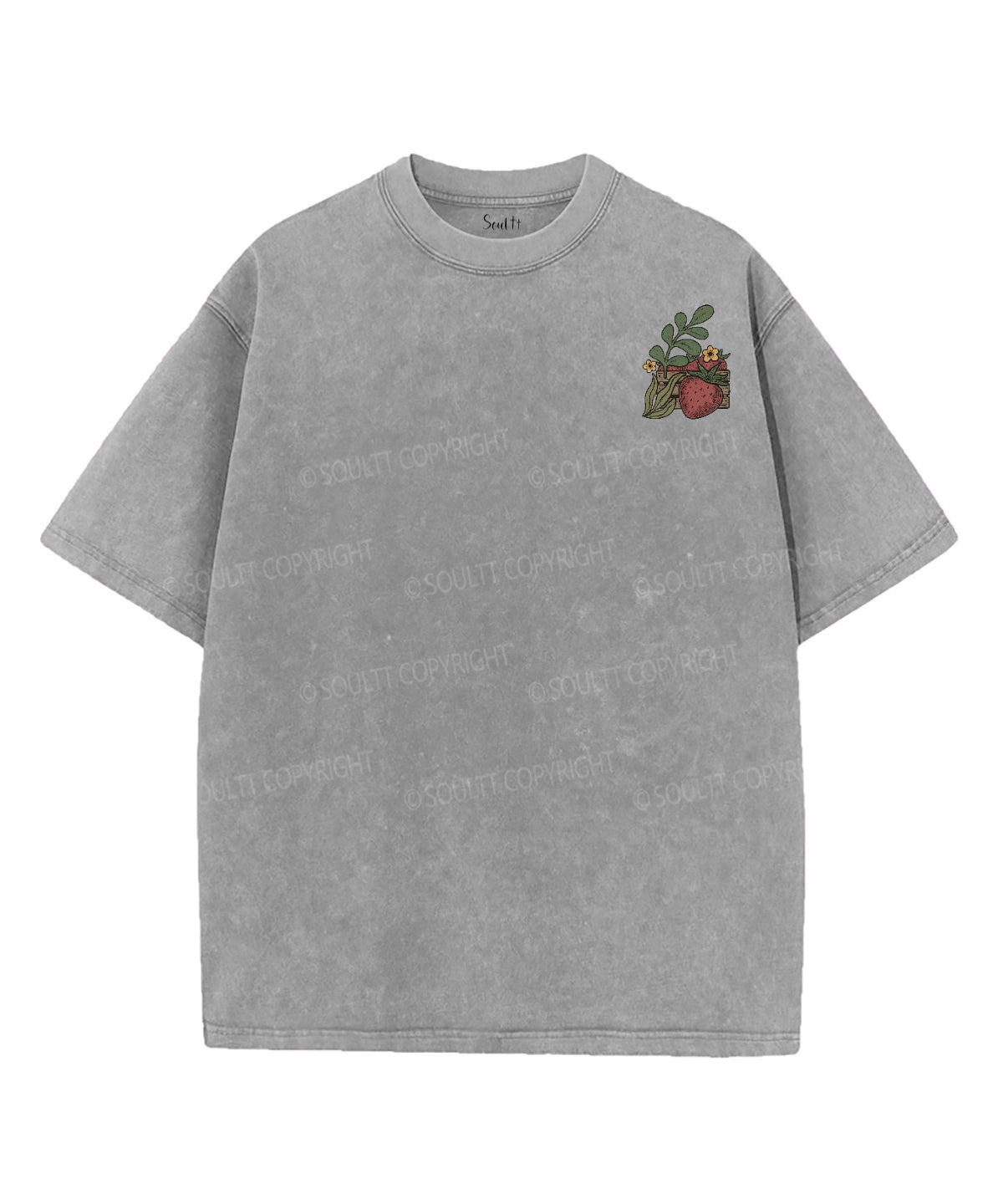 Fruit Of The Spirit Double Sided Unisex Washed Christian T-shirt