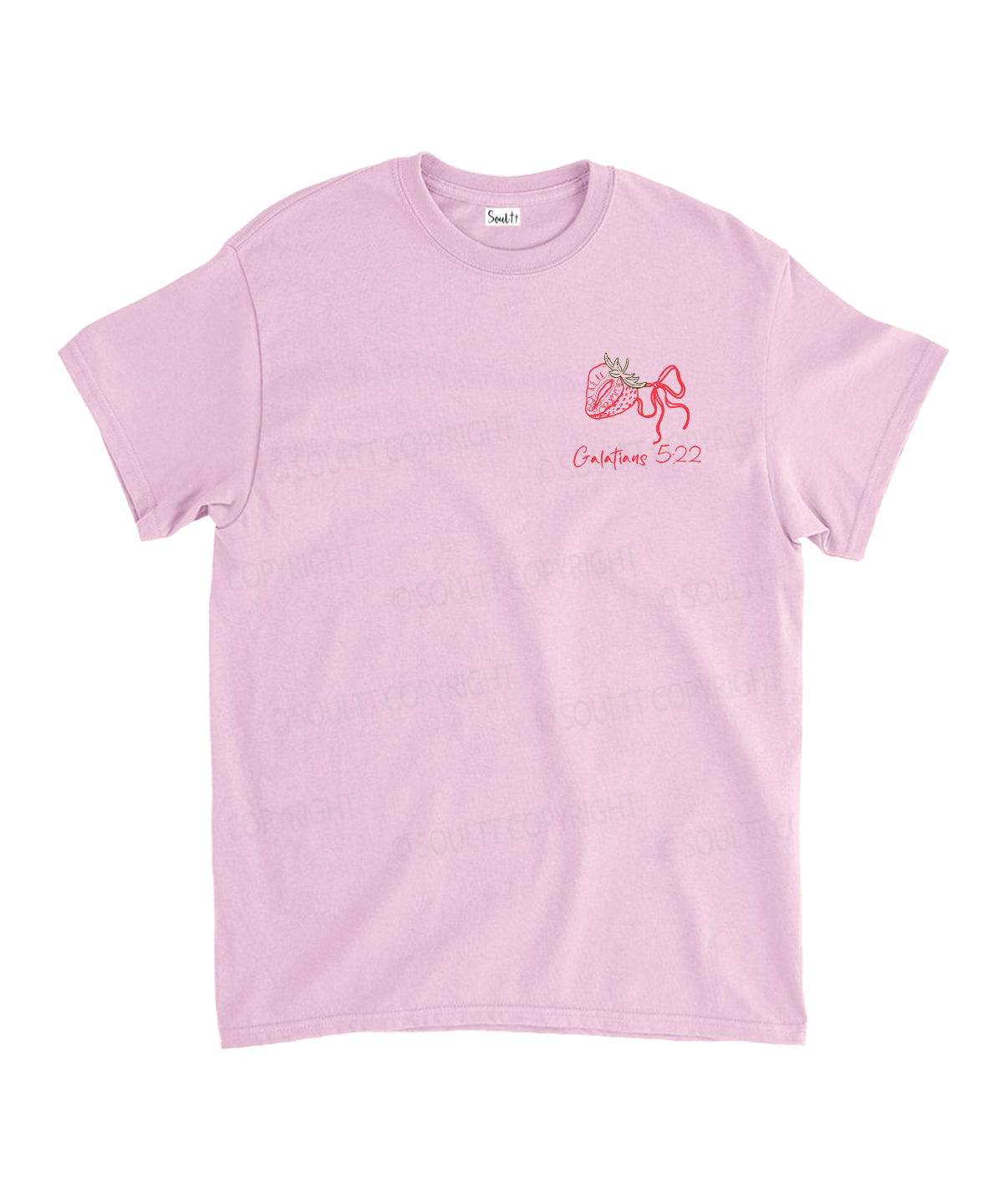 Fruit Of The Spirit Double Sided Unisex Cotton Christian T-Shirt