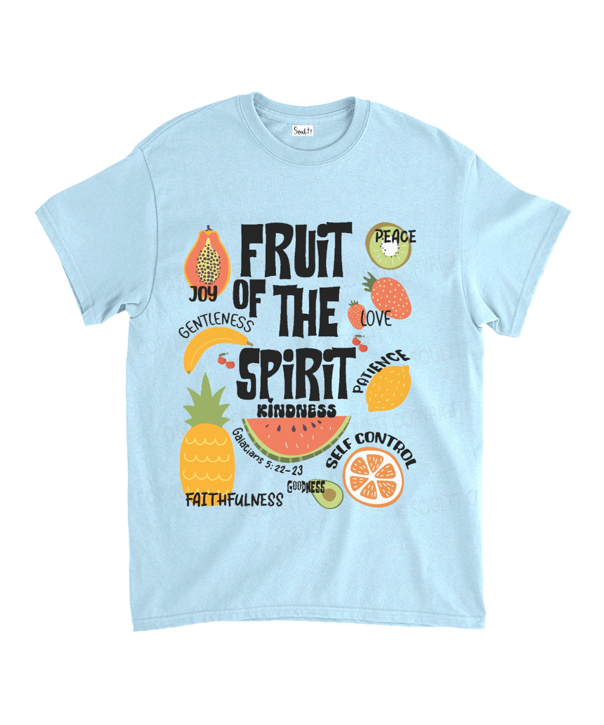 Fruit of the Spirit Unisex Cotton Christian T-Shirt