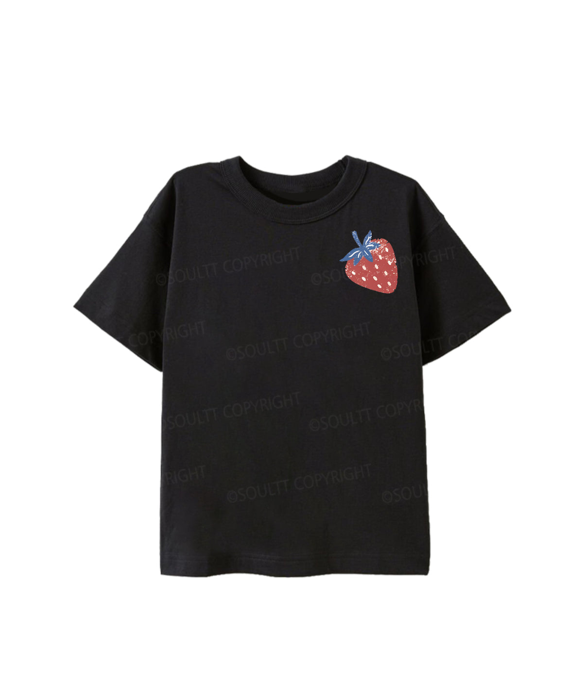 Kids Fruit Of The Spirit Double Sided Cotton Christian T-shirt