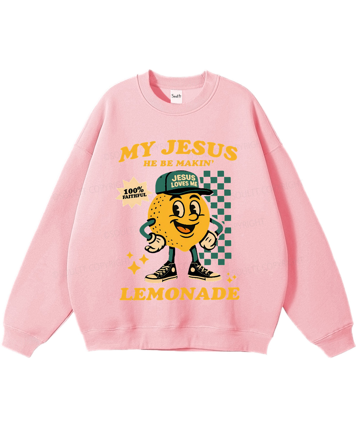 Life Gave Me Some Lemons Double Sided Christian Sweatshirt