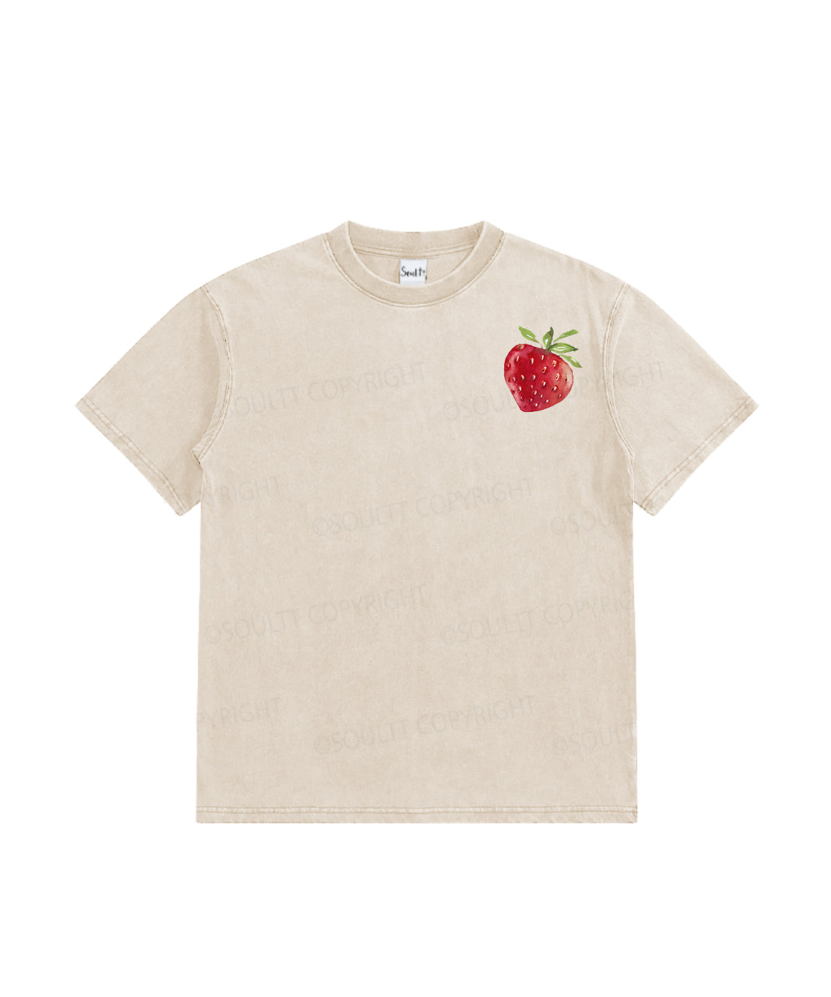 Kids Fruit of the Spirit Double Sided Washed Christian T-shirt