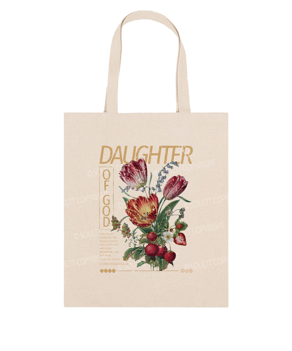 Daughter Of God Christian Tote Bag