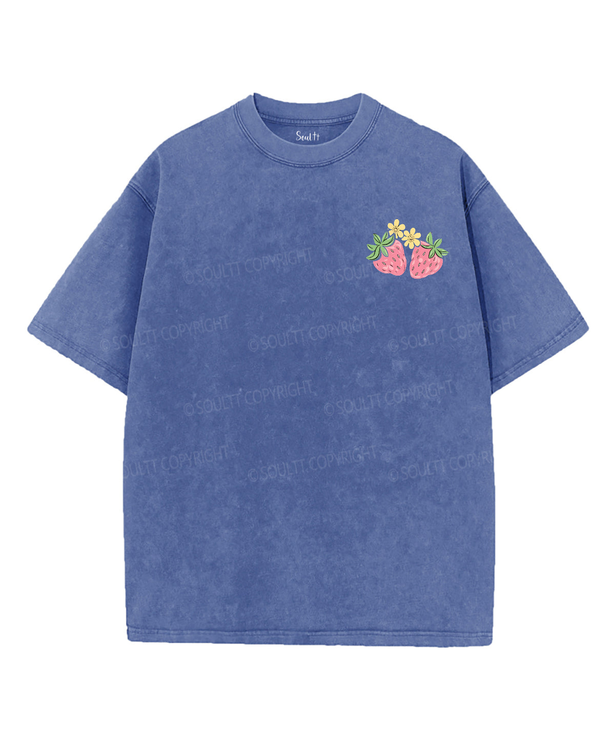 Fruit Of The Spirit Double Sided Unisex Washed Christian T-shirt