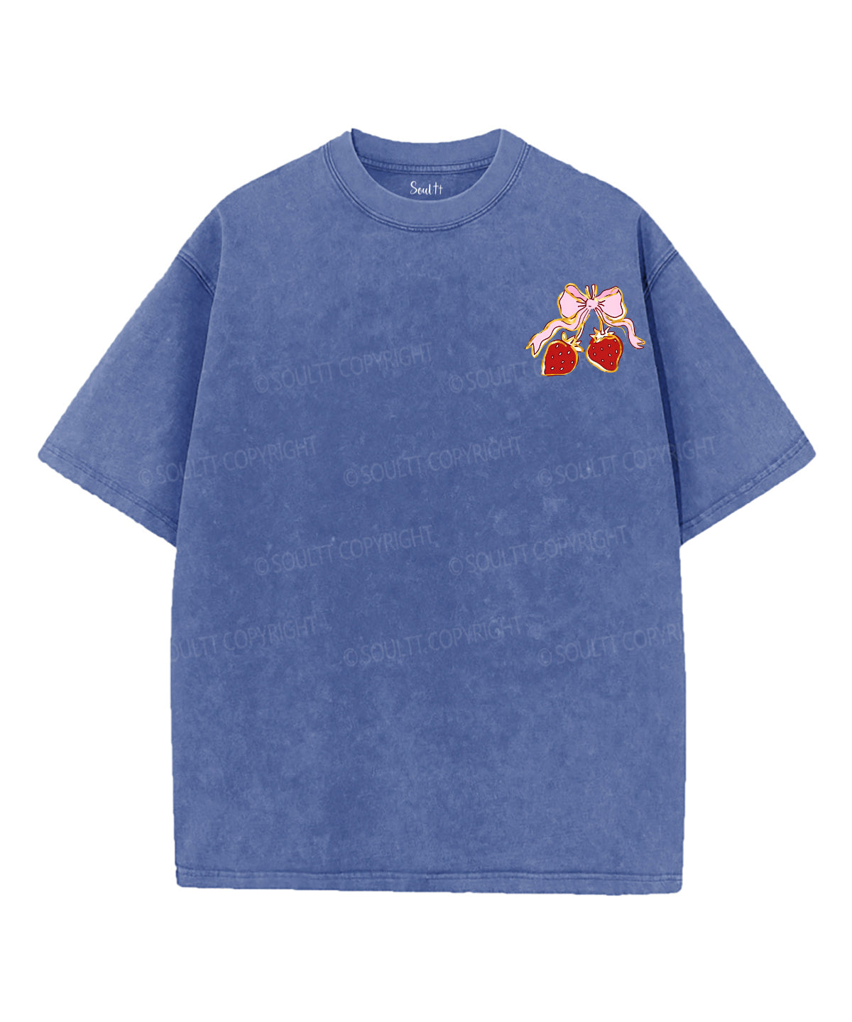 Fruit Of The Spirit Double Sided Unisex Washed Christian T-shirt