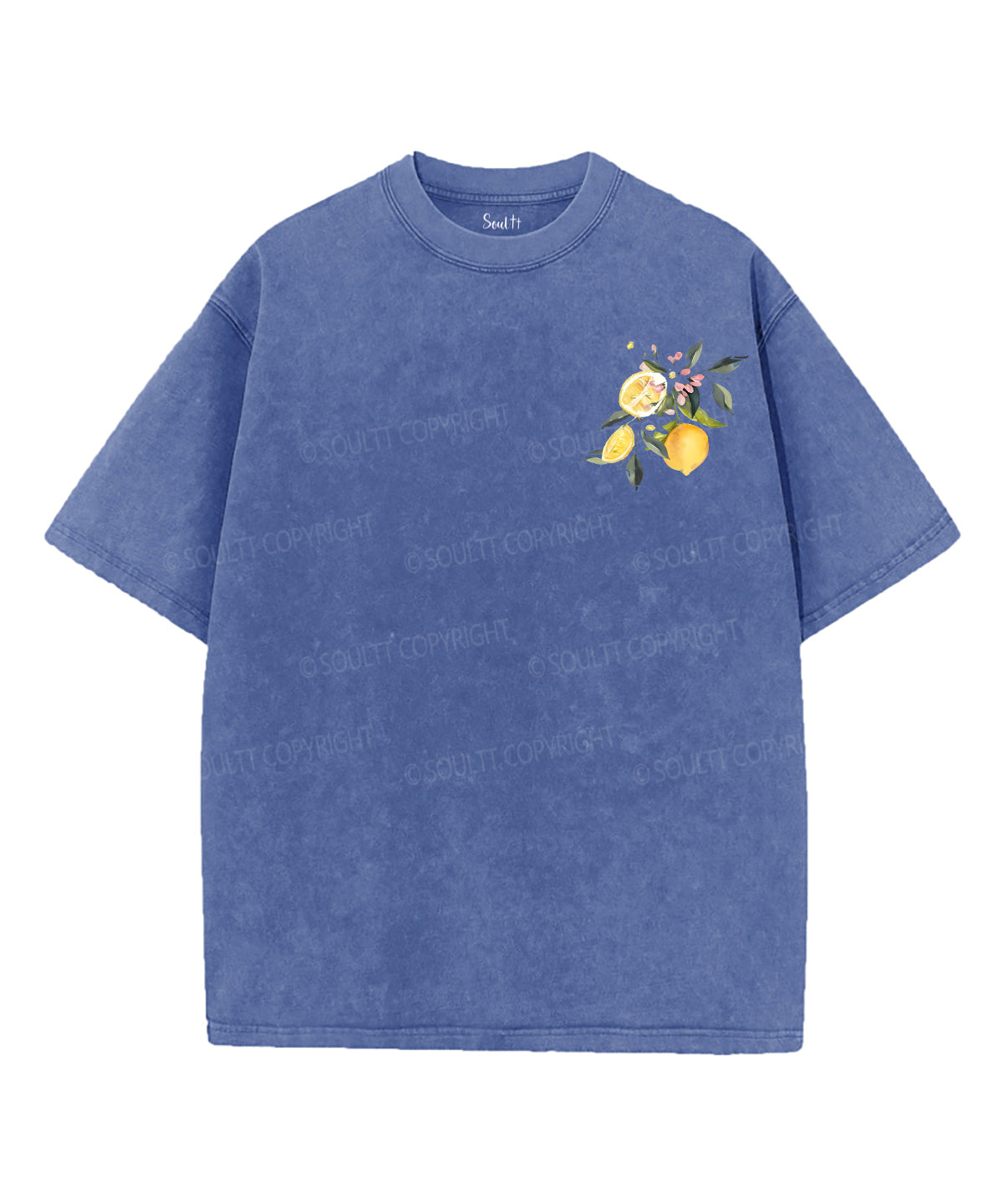 Life Gave Me Some Lemons Double Sided Unisex Washed Christian T-shirt