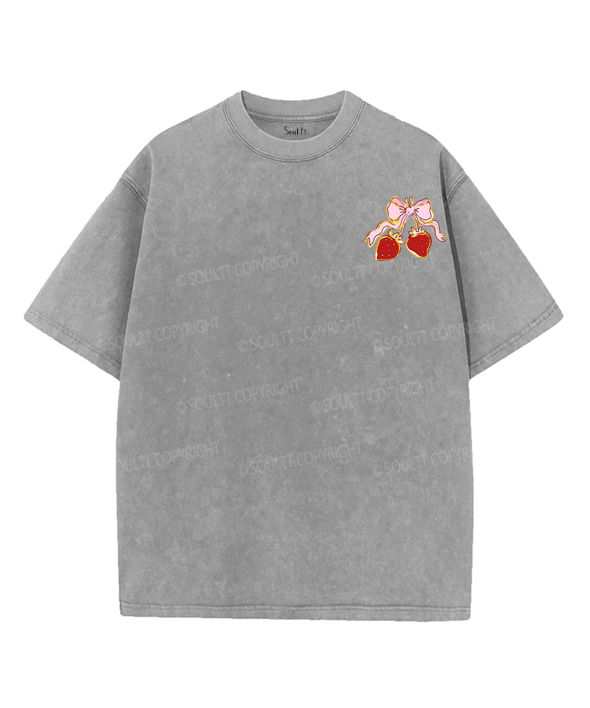 Fruit Of The Spirit Double Sided Unisex Washed Christian T-shirt