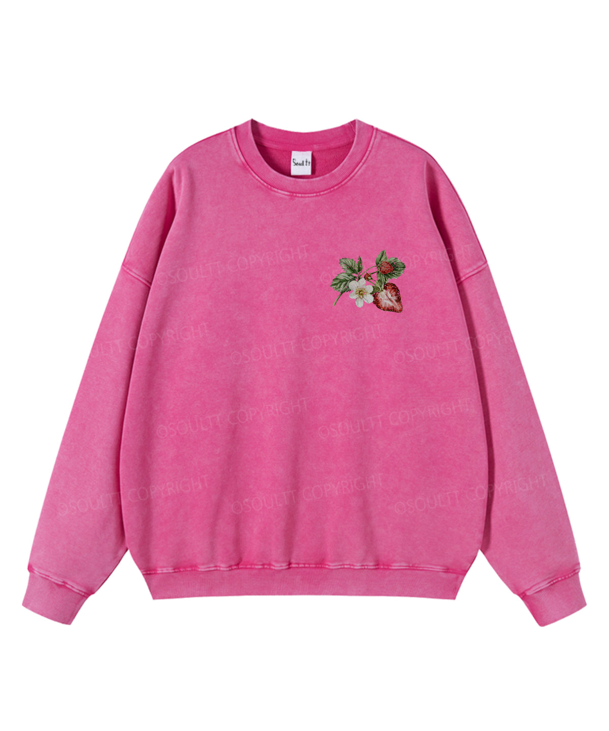 Daughter Of God Double Sided Washed Christian Sweatshirt